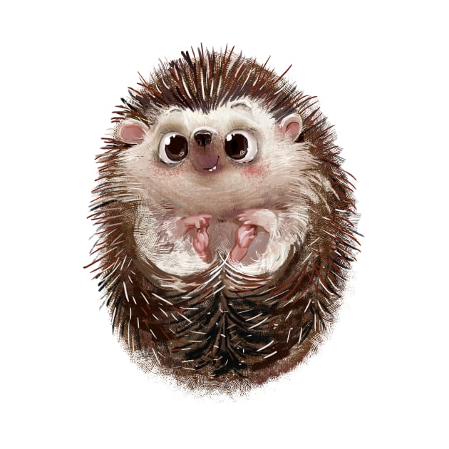 Adorable Hedgehog 1 by EveFarb