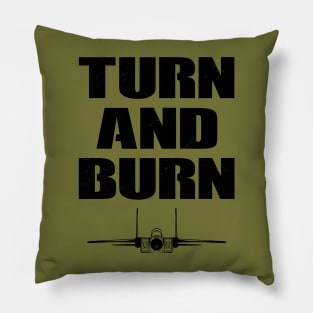 Turn and Burn Fighter Jet Pillow