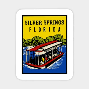 Silver Springs Florida Decal Magnet
