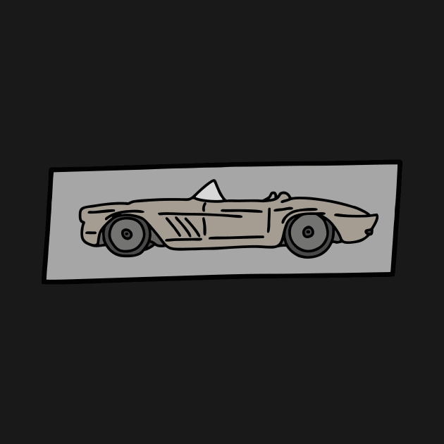 classic automotive car illustration by fokaction