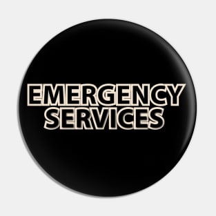 Emergency Services Pin