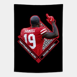 DEEBO SAMUEL SAN FRANCISCO 49ERS Tapestry