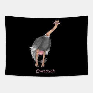 Cow Ostrich Tapestry