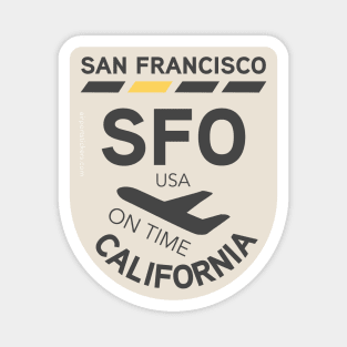 SFO airport Magnet