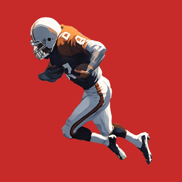 Gridiron Football Player by ArtShare