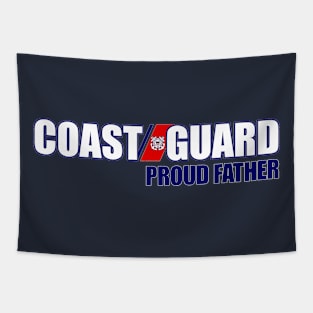 Coast Guard - Proud Father Tapestry