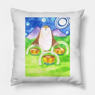 Singing Bowls Pillow