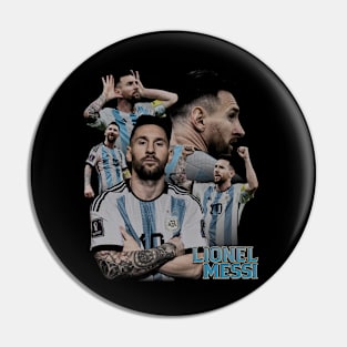 Lionel Messi Argentina Vintage Pin