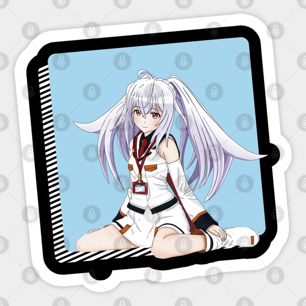 SRBB0092 isla Plastic Memories Car Window Decal Sticker anime