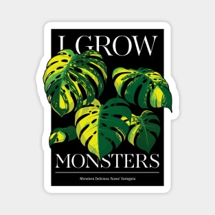 Monstera Aurea Plant Lover Collection Magnet