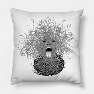 Scream and Chaos Pillow