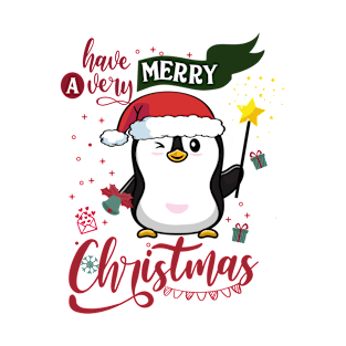 Have A Very Merry christmas cute penguin xmas T-Shirt