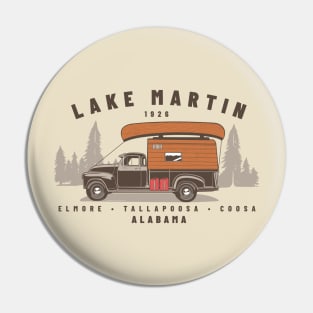 Lake Martin • Vintage Design Pin