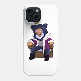 Bear Monarch Phone Case