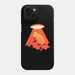 capybara abduction Phone Case