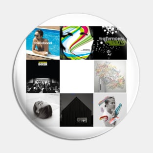 The National - All Albums Pin