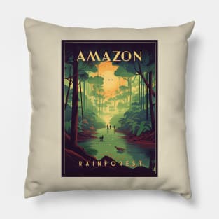 Amazon Rainforest Pillow