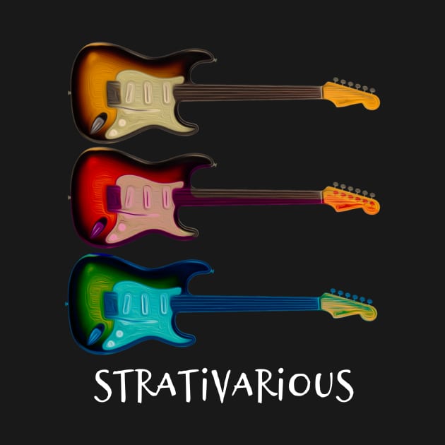 Strativarious - Electric Guitar (on dark) by nickcarpenter