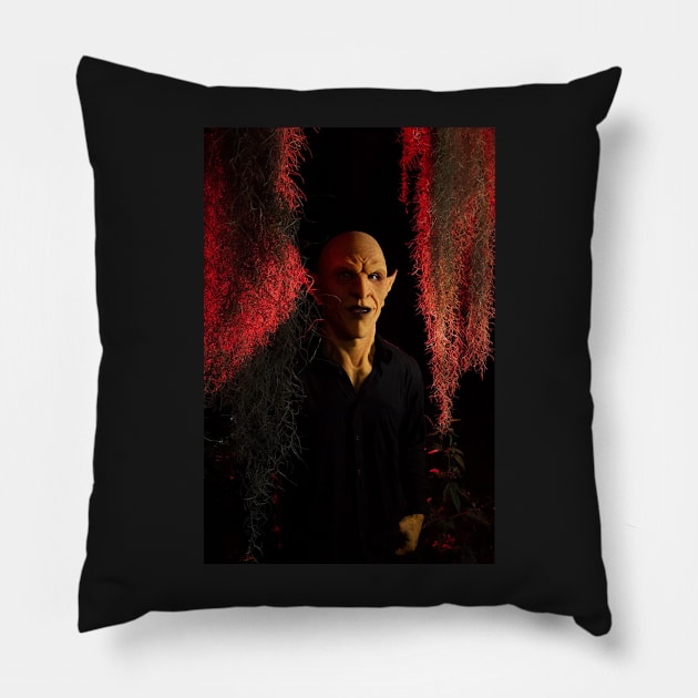 The Imp in City Park Pillow by CFXMasks