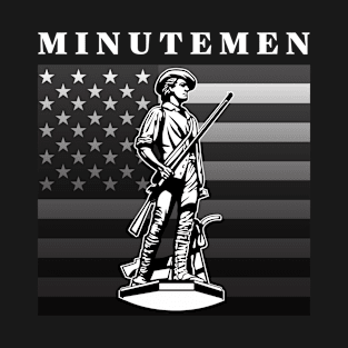 Minutemen 4th of July 1776 USA America T-Shirt