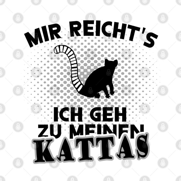 Mir reichts guckender Katta Liebe Motiv Fan by FindYourFavouriteDesign