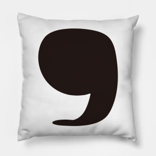 Comma Pillow