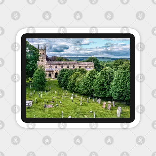 Church of St Andrew at Aysgarth, Yorkshire Magnet by IanWL