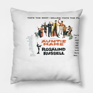 Auntie Mame Movie Poster Pillow