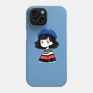 Kawaii girl anime Phone Case