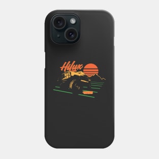 Toyota Hilux Retro Sunset Phone Case