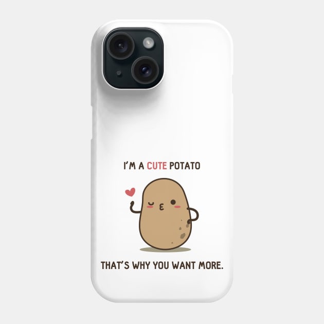 You want more Potato Phone Case by clgtart