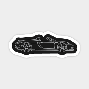 Porsche Carrera GT Magnet