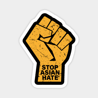 Stop Asian Hate Crimes asian community supporter Magnet