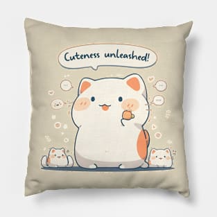 Kawaii Cats: Unleashing the Power of Cuteness Pillow