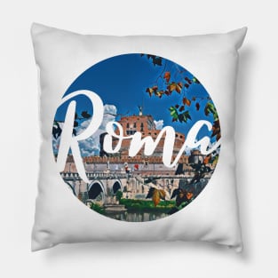 Vintage Roma! Pillow