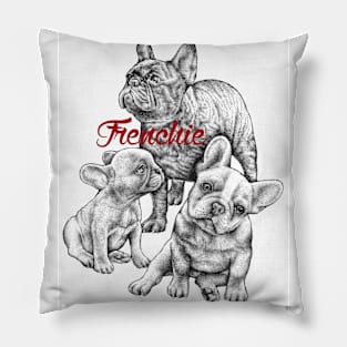 French bulldog design Pillow