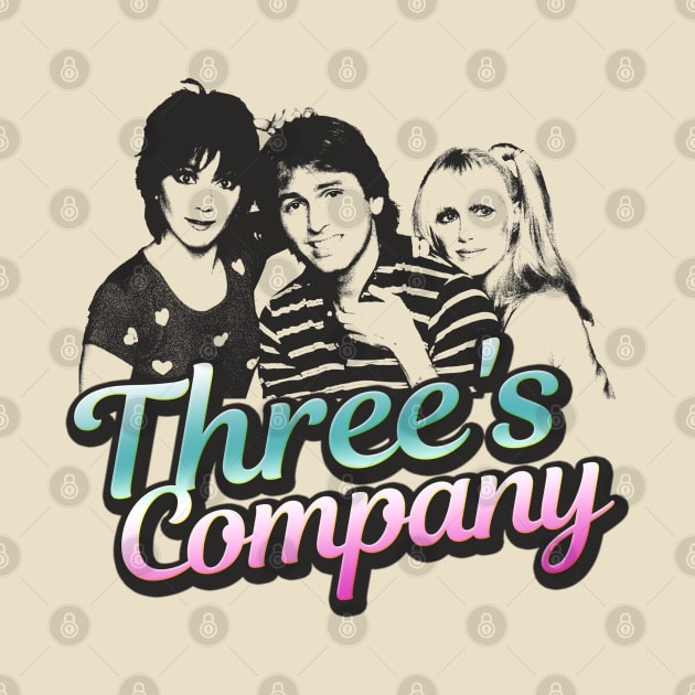 vintage threes company by Mandegraph