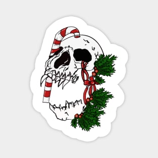 Skull Crime Magnet