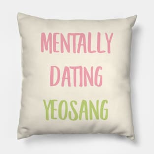 Mentally dating ATEEZ Yeosang Pillow