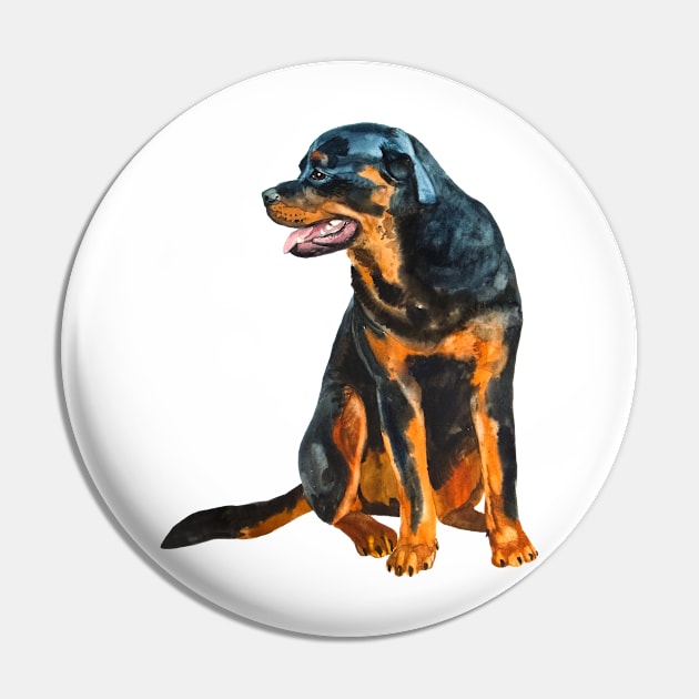 rottweiler portrait Pin by VicaVeresk