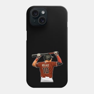 Josh Rojas #10 In Action Phone Case