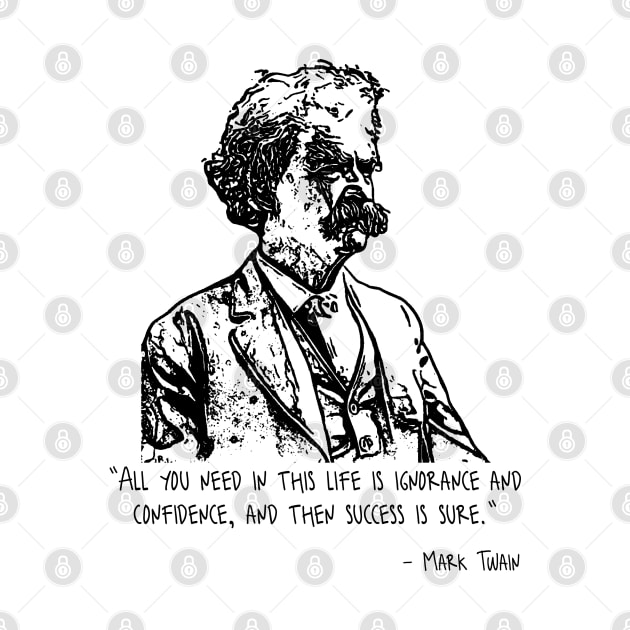 Mark Twain by Yethis