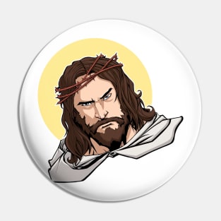 Jesus Portrait Pin