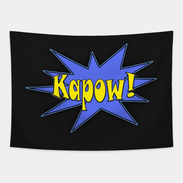 Kapow! Tapestry by ckandrus