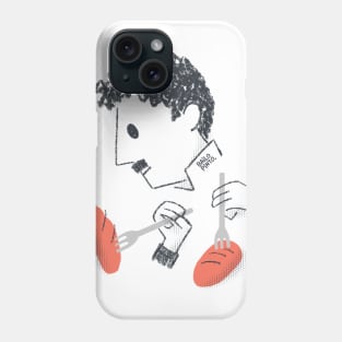 Charles Chaplin Forks and bread dance Phone Case