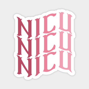 Retro Nicu Nurse Gift For Women - NICU Gift Magnet