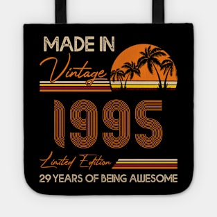 D4641995 Made In Vintage 1995 Limited Edition 29 Being Awesome Tote