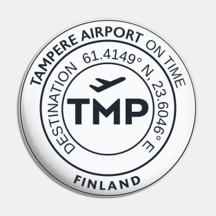 Airport TMP TAMPERE Pin