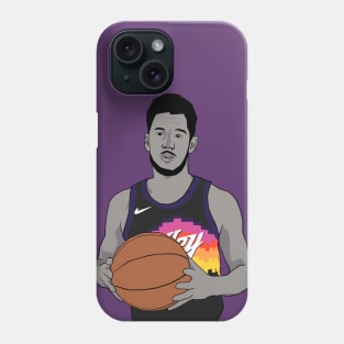 Devin Booker Phoenix Basketball Minimalist Phone Case