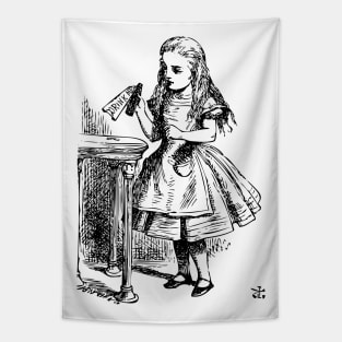 Alice in Wonderland | Drink Me | Vintage Alice | Tapestry